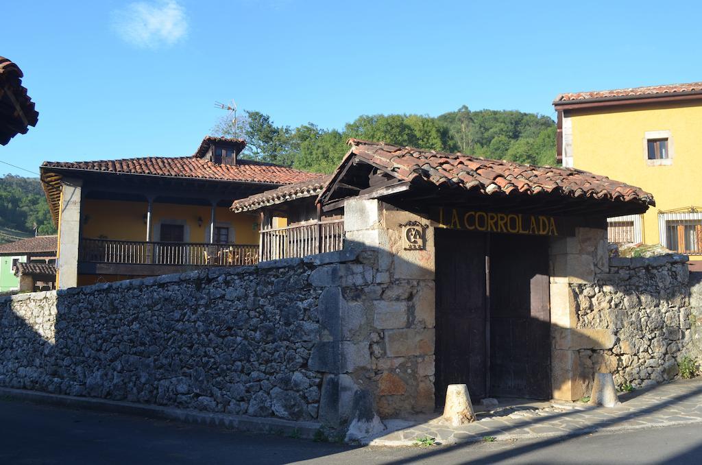 La Corrolada Hostal Avín Exterior foto